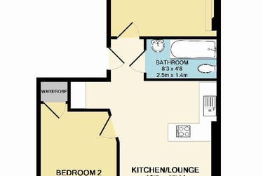 2 bed flat, Bedford Terrace, North hill, Plymouth, PL48EY - Image 12